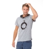 T-shirt męski Chillaz OSLO ZEN GREY MELANGE